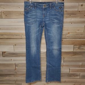 Harley Davidson | Studded Medium Wash Jeans 10L